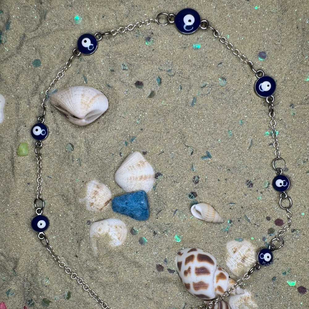 Elegant Blue Evil Eye Bracelet